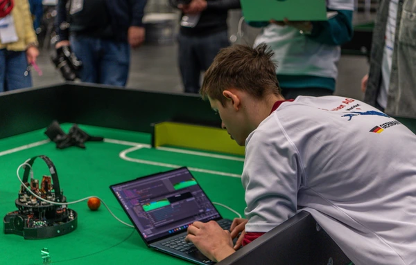 Roboter AG Gymnasium BZ Markdorf